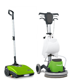 Umývacie a čistiace stroje na podlahy