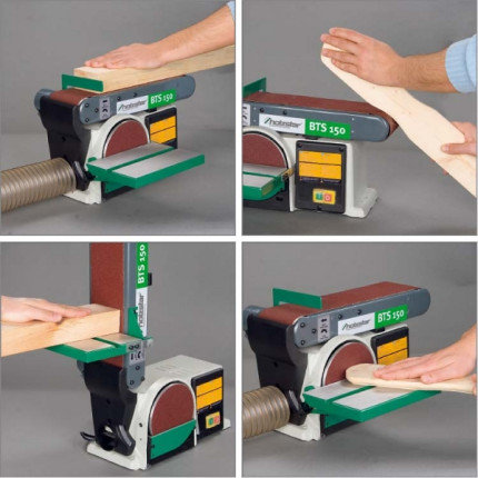 Kombinovaná brúska na drevo BTS 150