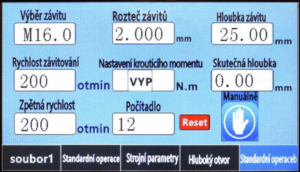 Elektrický závitorez  GS 1100-16 E BL