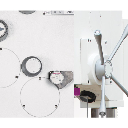 Stĺpová prevodová vŕtačka OPTIdrill DH 32 GSV