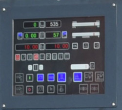 Dotykový displej pre radiálne vŕtačky VR