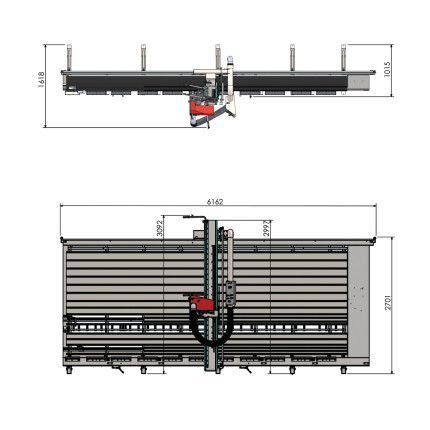 Vertikálna panelová píla VPS 22-51 VR ED