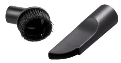 Plochá hubica a okrúhla kefa, Ø 32 mm