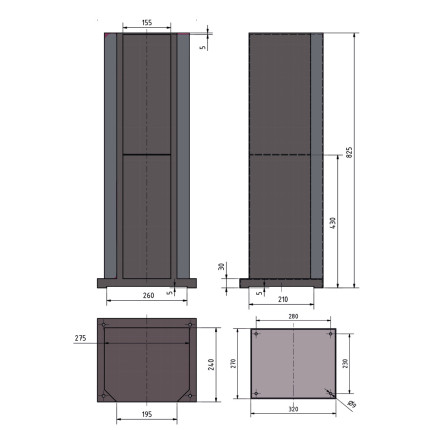 Podstavec pro brusky GU 3