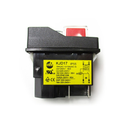 Hlavný vypínač pre magnetické vrtačky MB 351, MB 351 F, MB 502 E, KE 16-2