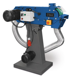 Pásová brúska  s odsávaním MBSM 150-240-2 AS (400 V)