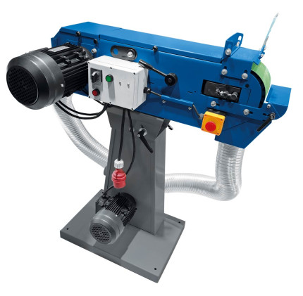 Pásová brúska  s odsávaním MBSM 150-240-2 AS (400 V)