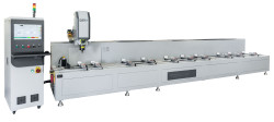 CNC obrábacie centrum na hliníkové profily SKX3-CNC-6000 ATC