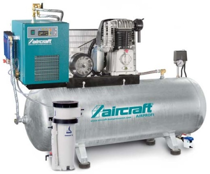 Stacionární kompresor 10 bar AIRPROFI 1003/300/10 HK (2025913K) s kondenzační sušičkou AD51 (2040051).