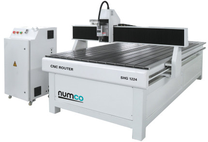 CNC router Numco SHG 1212 (RO100004) - ilustrační foto. Na obrázku větší typ SHG 1224.