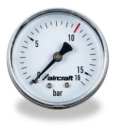Manometr Ø 50 mm (zadní vývod).