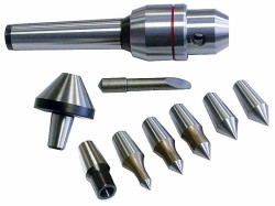 Sada výmenných strediacich hrotov MK 4