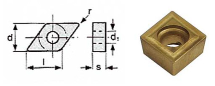 Břitové destičky C/80°, 5 ks (3441164).