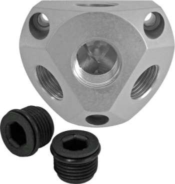 Rozvodná krabice 3/4"IG - 3x1/2" IG (2151934).