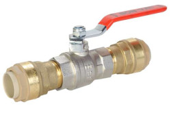 Guľový ventil sa zástrčkovou spojkou AD 15