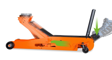 Pojazdný autozdvihák SRWH 20 TOP
