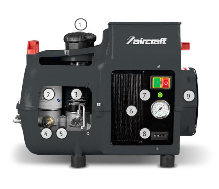 Skrutkový kompresor ACS ECO 2,7-10 (230 V)