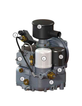 Skrutkový kompresor ACS Special 2,7-10-200 (230 V)